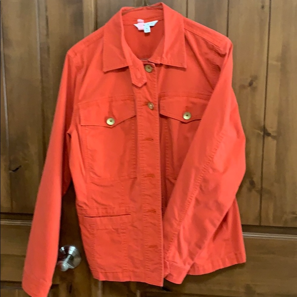 Orange jacket